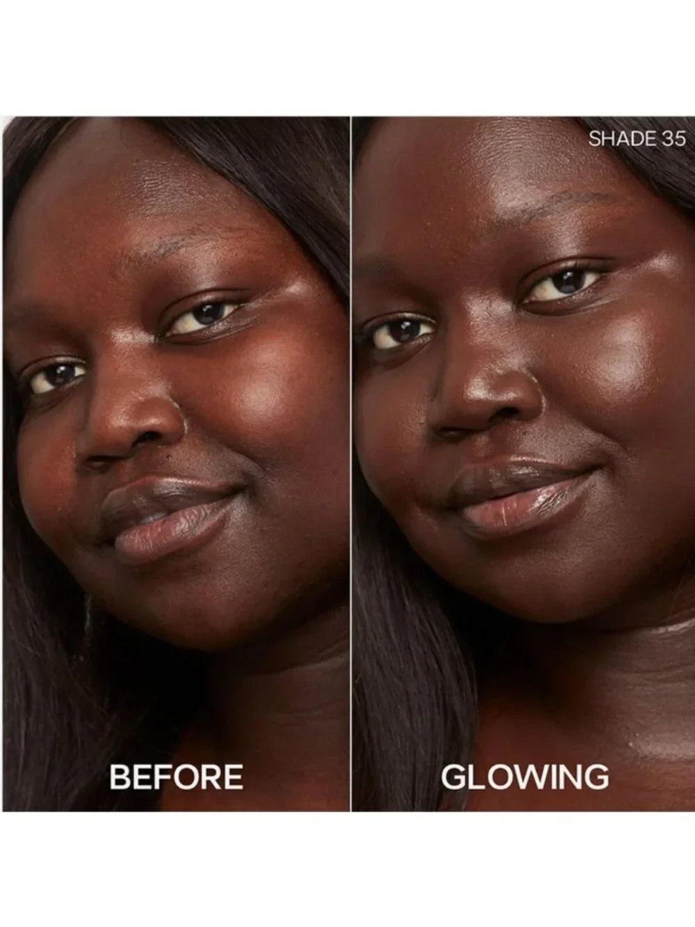 SAIE Glowy Super Skin Lightweight Luminous Foundation '35' NEW $40